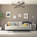 Ventilateur de plafond avec lumière et télécommande silencieuse Windy Vente