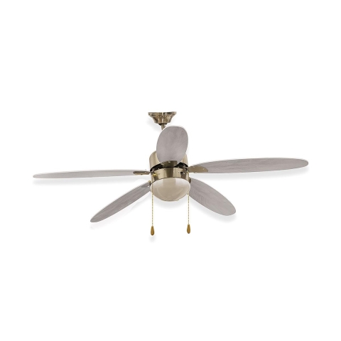 Ventilateur de plafond avec lumière 5 pales fonction réversible Windy Promotion