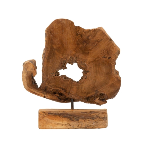 Sculpture en bois de teck faite à la main style ethnique Bintang Promotion