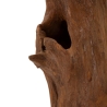 Sculpture décorative ethnique en bois de teck fait main Akar Réductions
