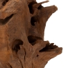 Sculpture décorative ethnique en bois de teck fait main Akar Catalogue