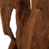 Sculpture artisanale décorative en bois de teck style ethnique Rakat Catalogue