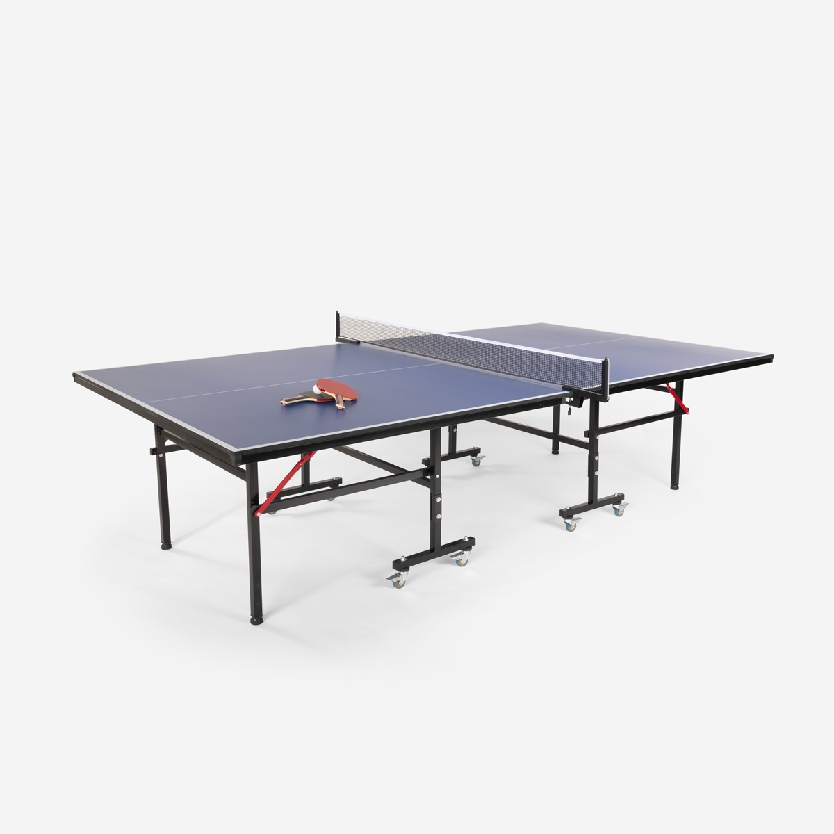 Tavolo ping pong 274x152,5cm professionale pieghevole con tendirete racchette palline Booster Promozione Tavolo ping pong 274x152,5cm professionale pieghevole con tendirete racchette palline Booster Promozione