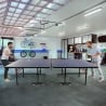 Tavolo ping pong 274x152,5cm professionale pieghevole con tendirete racchette palline Booster Saldi