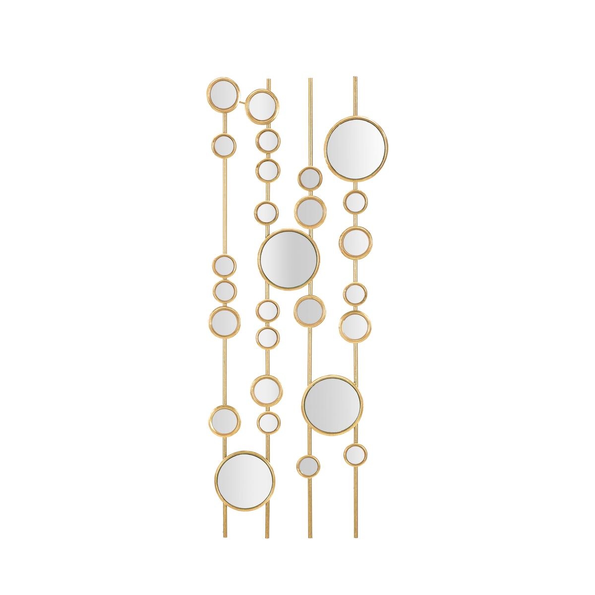 Pannello decorativo design geometrico con specchi dorati Gloss Promozione