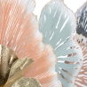 Panneau décoratif mural 3D avec fleurs et feuilles 93x7,5x53cm Softy Remises