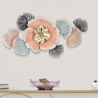 Panneau décoratif mural 3D avec fleurs et feuilles 93x7,5x53cm Softy Vente