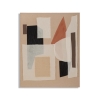 Quadro dipinto astratto su tela stile boho chic 100x80 cm Seyla Promozione