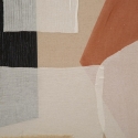 Quadro dipinto astratto su tela stile boho chic 100x80 cm Seyla Offerta