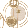 Panneau mural décoratif 3D en métal doré 80x49,5 cm Goldy Offre