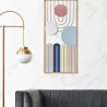 Panneau décoratif mural 3D moderne en métal coloré Avira Vente