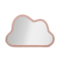 Specchio da parete a forma di nuvola con cornice in velluto 90x60cm Cloud Promozione