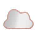 Specchio da parete a forma di nuvola con cornice in velluto 90x60cm Cloud Promozione
