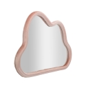 Specchio da parete a forma di nuvola con cornice in velluto 90x60cm Cloud Offerta