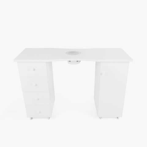 Table de manucure et reconstruction des ongles avec aspirateur et tiroir Tone Promotion