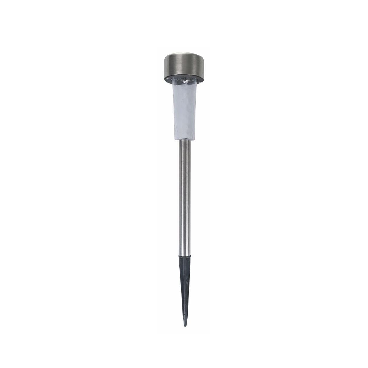 Set 12 lampade segnapassi acciaio inox Ø5,5x39,5cm silver Lunara Promozione