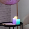 Set aus 3 LED-Kerzen, 12 Farben mit Fernbedienung Tivon Verkauf