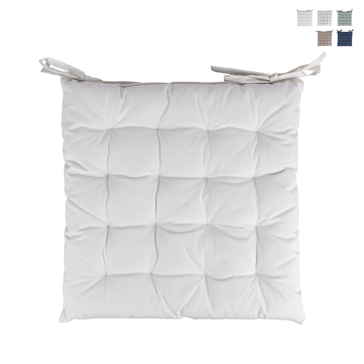 Cuscino per sedie esterne 40x40cm imbottito idrorepellente Tavun Promozione Cuscino per sedie esterne 40x40cm imbottito idrorepellente Tavun Promozione