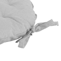Cuscino tondo sedie da esterno 40cm imbottito idrorepellente Rakil 