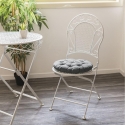 Cuscino tondo sedie da esterno 40cm imbottito idrorepellente Rakil Catalogo