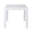 Table de jardin carré en plastique effet rotin 80x80 cm Varnu Choix