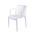 Sedia da esterno con braccioli design moderno impilabile Lamua Caratteristiche