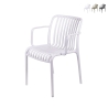 Sedia da esterno con braccioli design moderno impilabile Lamua Saldi