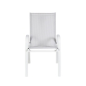 Chaise de jardin moderne d'extérieur avec accoudoirs Kirel Remises