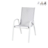 Sedia moderna da giardino esterno con braccioli Kirel Offerta