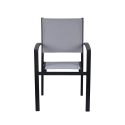 Chaise de jardin d'extérieur en aluminium avec accoudoirs Tropea Catalogue