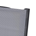 Chaise de jardin d'extérieur en aluminium avec accoudoirs Tropea Modèle