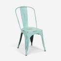 stühle im industriedesign aus metall vintage shabby chic stil steel old Eigenschaften