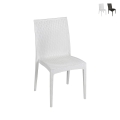 Chaise de jardin en polypropylène effet rotin New Magic Promotion