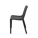 Chaise de jardin extérieure en polypropylène à design ajouré Magic Réductions