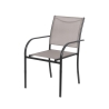 Gartenstuhl mit Armlehnen, modernes Design, stapelbar, Hawaii Lagerbestand