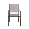 Sedia da giardino esterno braccioli design moderno impilabile Hawaii Sconti