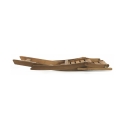Sedia pieghevole in legno di acacia con braccioli Bali Offerta