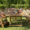 Klappbarer Holzstuhl für drinnen und draußen Bali Angebot