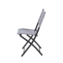Klappstuhl für den Außenbereich, Gestell aus Eisen, Polyester und PVC, Modell Maratea Verkauf