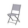 Klappstuhl für den Außenbereich, Gestell aus Eisen, Polyester und PVC, Modell Maratea Lagerbestand