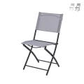 Klappstuhl für den Außenbereich, Gestell aus Eisen, Polyester und PVC, Modell Maratea Aktion