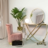 Ensemble de 2 jardinières en métal doré Lumai Caractéristiques