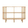 Consolle ingresso in metallo e rattan 3 ripiani boho chic Panama Offerta