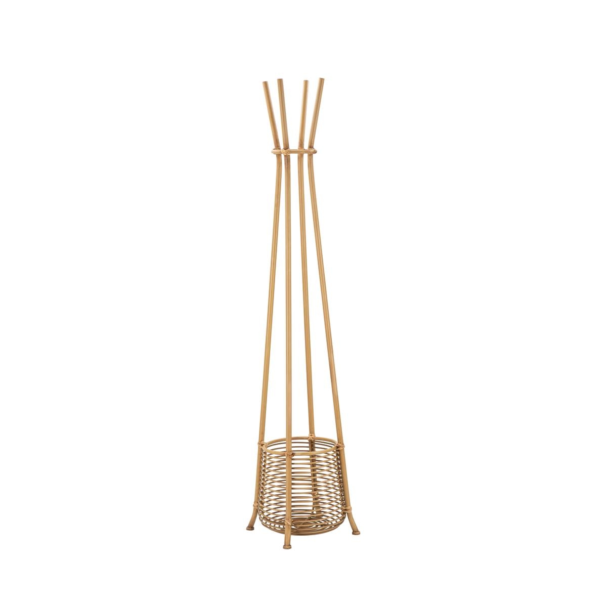 Rattan-Garderobenständer mit Schirmhalter 49x175cm Panama Aktion Rattan-Garderobenständer mit Schirmhalter 49x175cm Panama Aktion