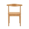 Ensemble de 2 chaises de cuisine en bois avec assise en rotin tressé Japan Remises
