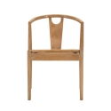 2er-Set Küchenstühle aus Holz mit geflochtener Rattan-Rückenlehne Japan Angebot