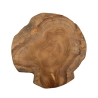 Tabouret artisanal en teck style ethnique naturel Kursi Choix