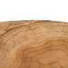 Tabouret artisanal en teck style ethnique naturel Kursi Modèle