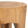 Handgefertigter Hocker aus Teakholz im ethnischen Stil Stold Rabatte