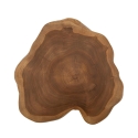 Tabouret artisanal en bois de teck naturel style ethnique Budut Catalogue